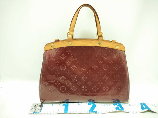 LOUIS VUITTON Vernis SG-Louis Vuitton Vernis Blair MM M91690 AA3182 Brown Handbag