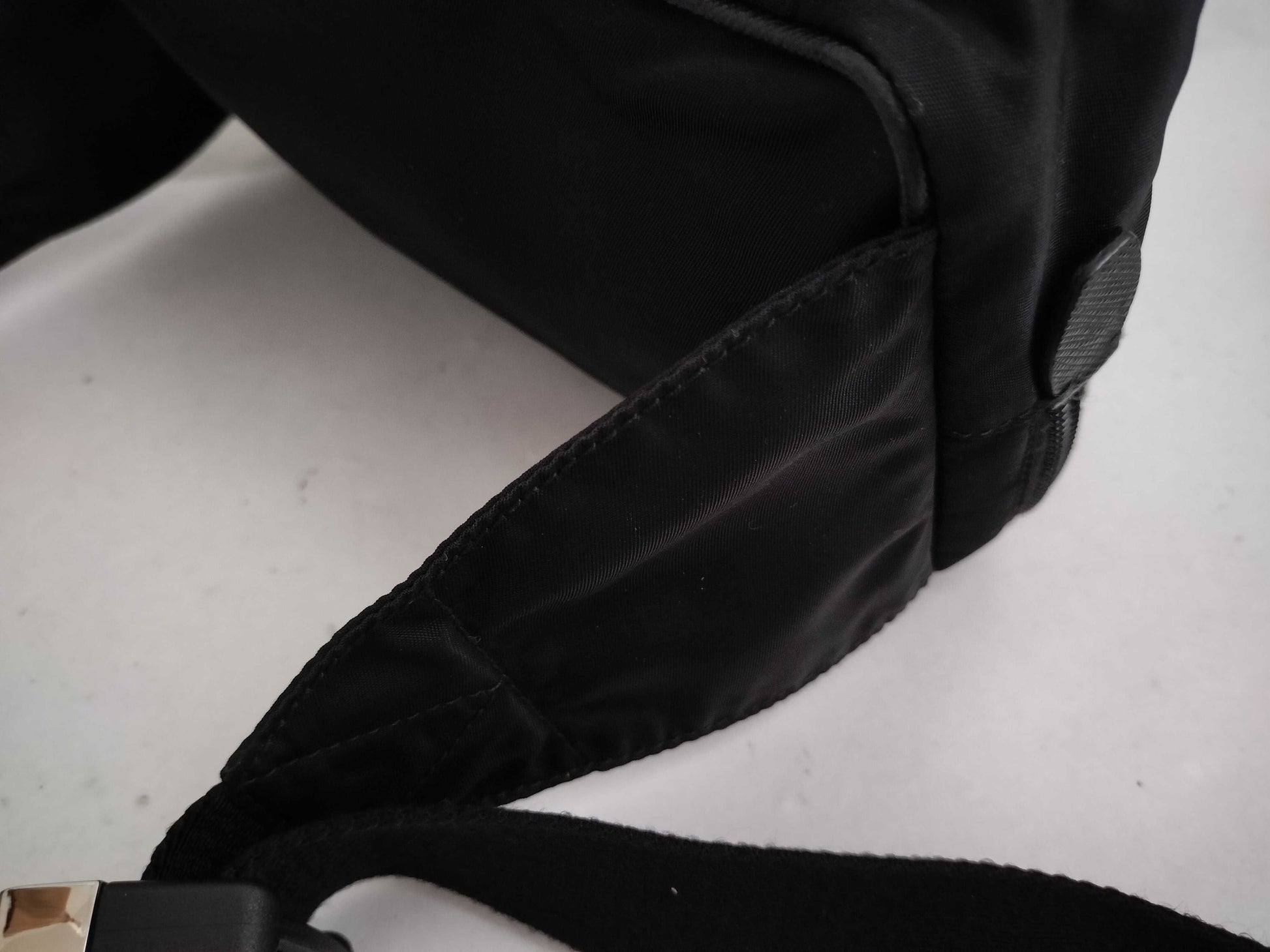 PRADA Nylon KR-Prada 1BL010_RV44_F0002_V_YOO Black Re-Nylon Belt Bag Waist Bag