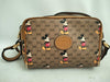 LOUIS VUITTON Gucci x Disney Mini GG Supreme Brown Shoulder Bag Leather 602536 Internal Pen Marks Many Stains Shoulder Bag