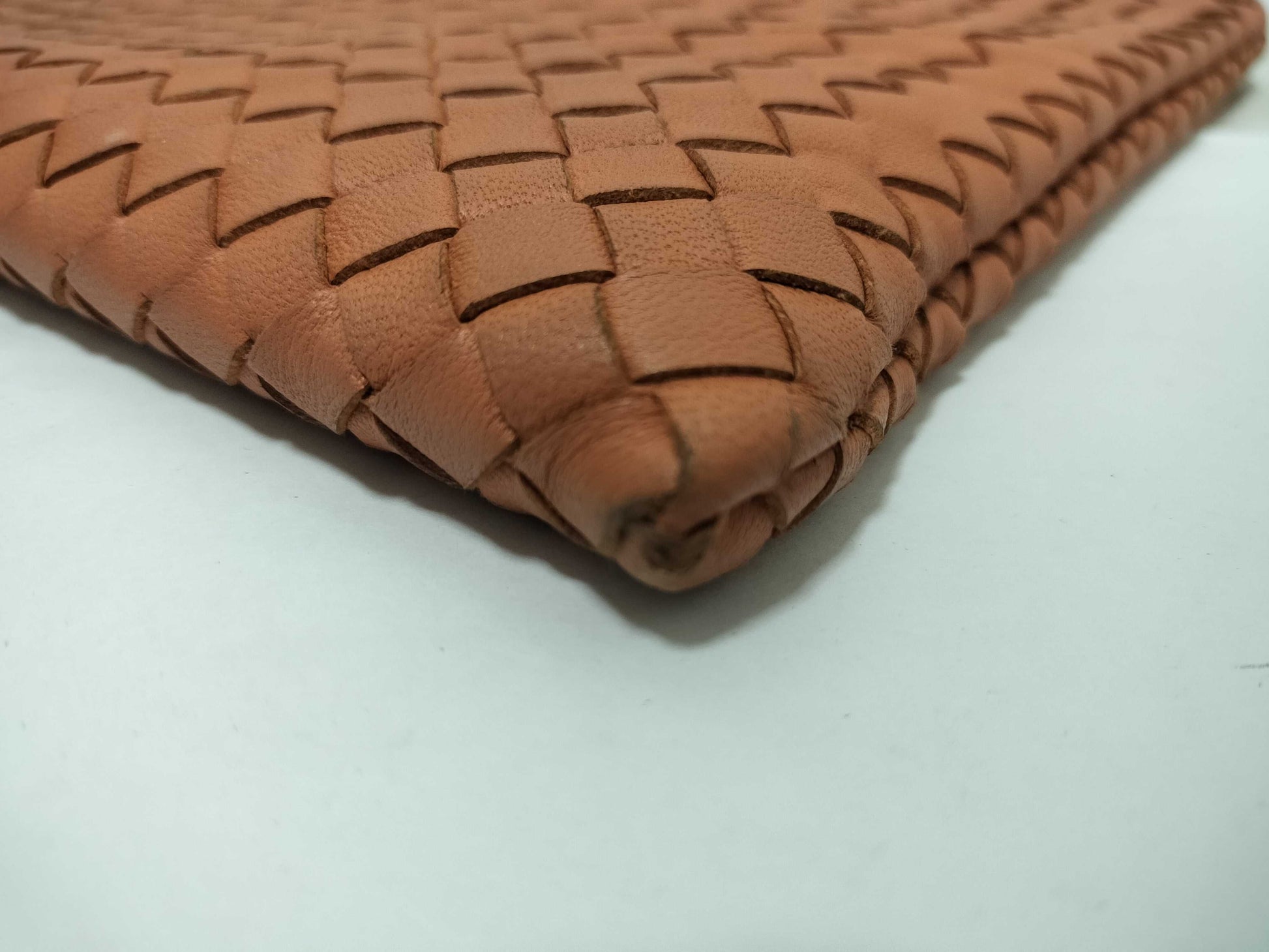 BOTTEGA VENETA Intrecciato Leather Clutch Bag Pouch