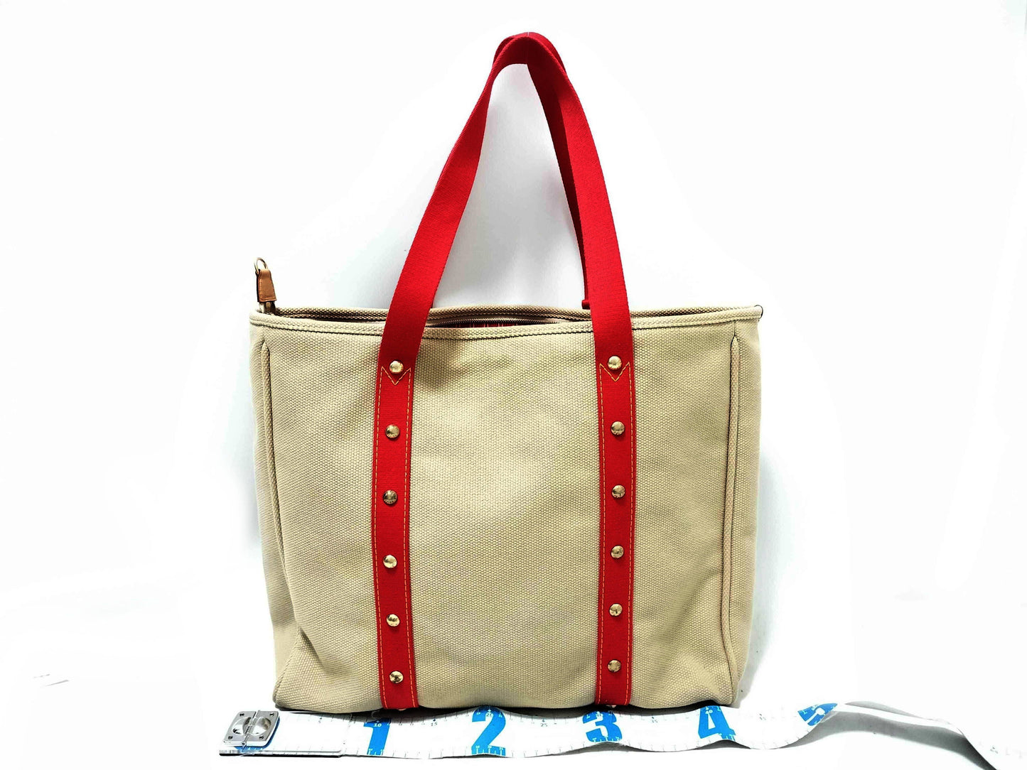 LOUIS VUITTON Antigua Vuitton Antigua HippoMM M40035 Tote Bag