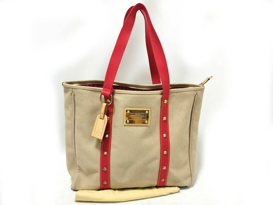 LOUIS VUITTON Antigua Vuitton Antigua HippoMM M40035 Tote Bag