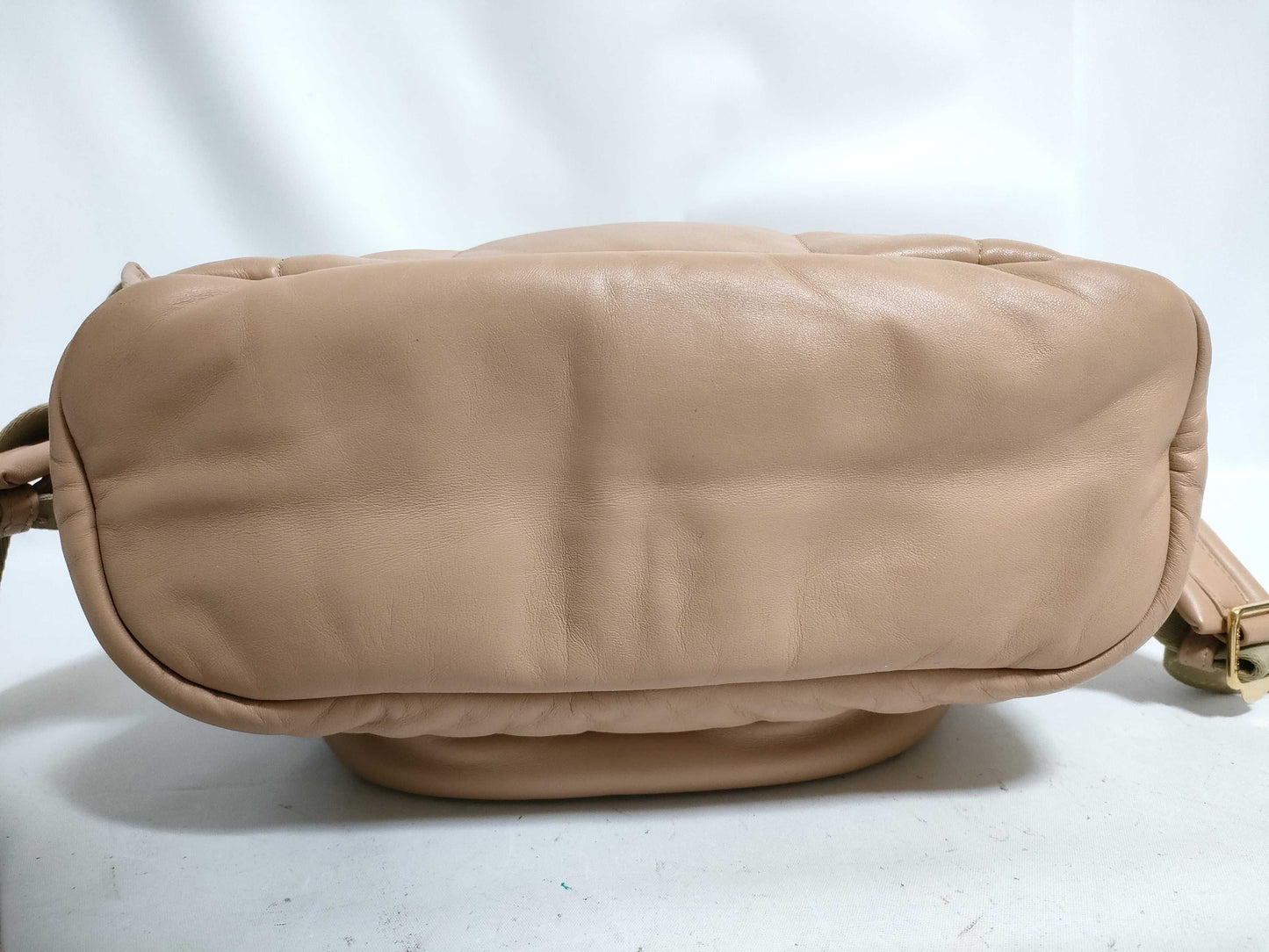 BURBERRY FR-Burberry Leather Backpack Beige Backpack