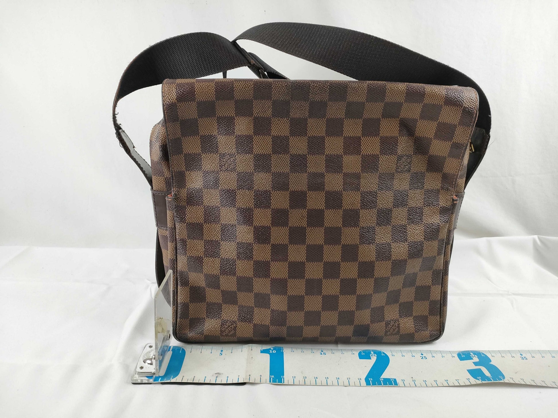 LOUIS VUITTON Damier Vuitton Damier Naviglio N45255 TH1002 Shoulder Bag