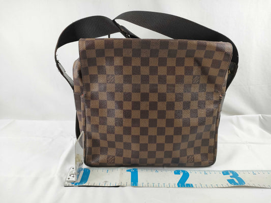 LOUIS VUITTON Damier Vuitton Damier Naviglio N45255 TH1002 Shoulder Bag