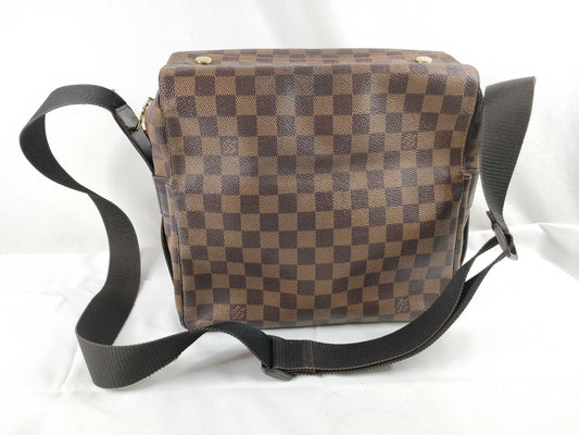 LOUIS VUITTON Damier Vuitton Damier Naviglio N45255 TH1002 Shoulder Bag