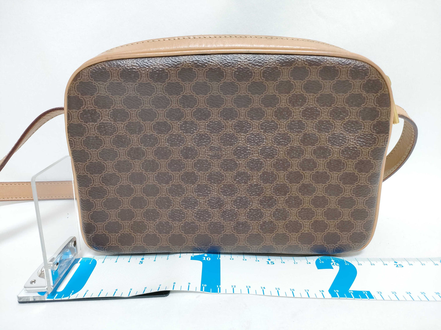 CELINE Macadam Leather xPVC Shoulder Bag Storage Bag Box Shoulder Bag