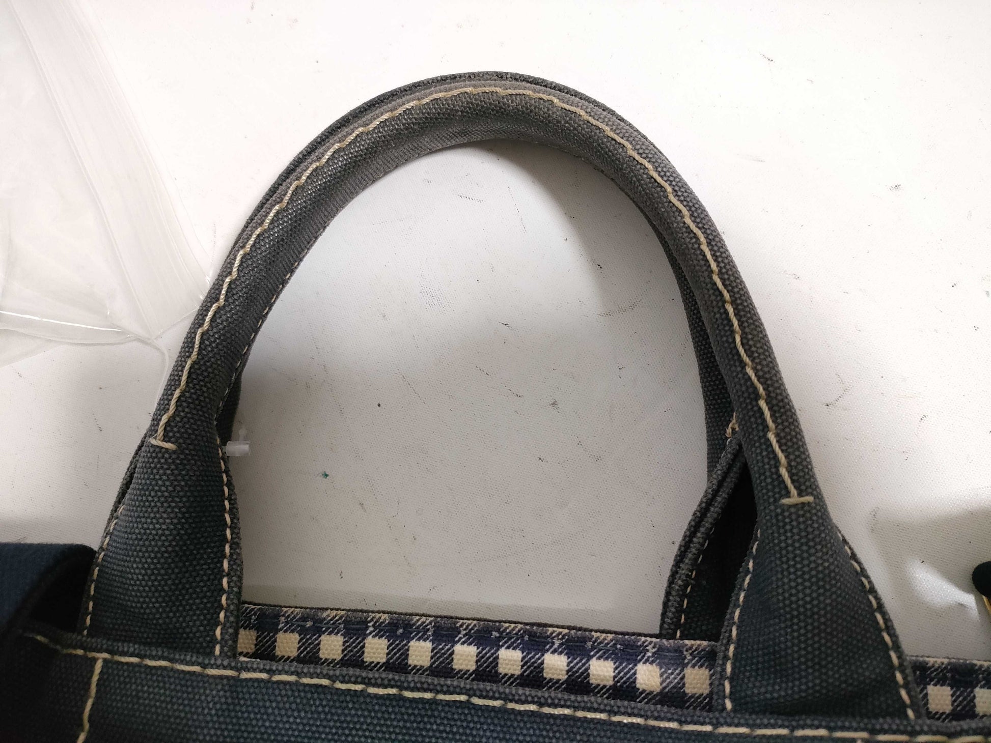 PRADA Canapa Canvas 2-Way Shoulder Bag Shoulder Bag