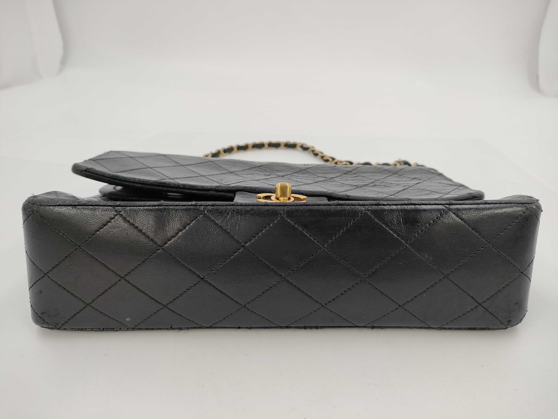 CHANEL Matelasse Lamb W-Flap 25 Chain Shoulder Bag Shoulder Bag