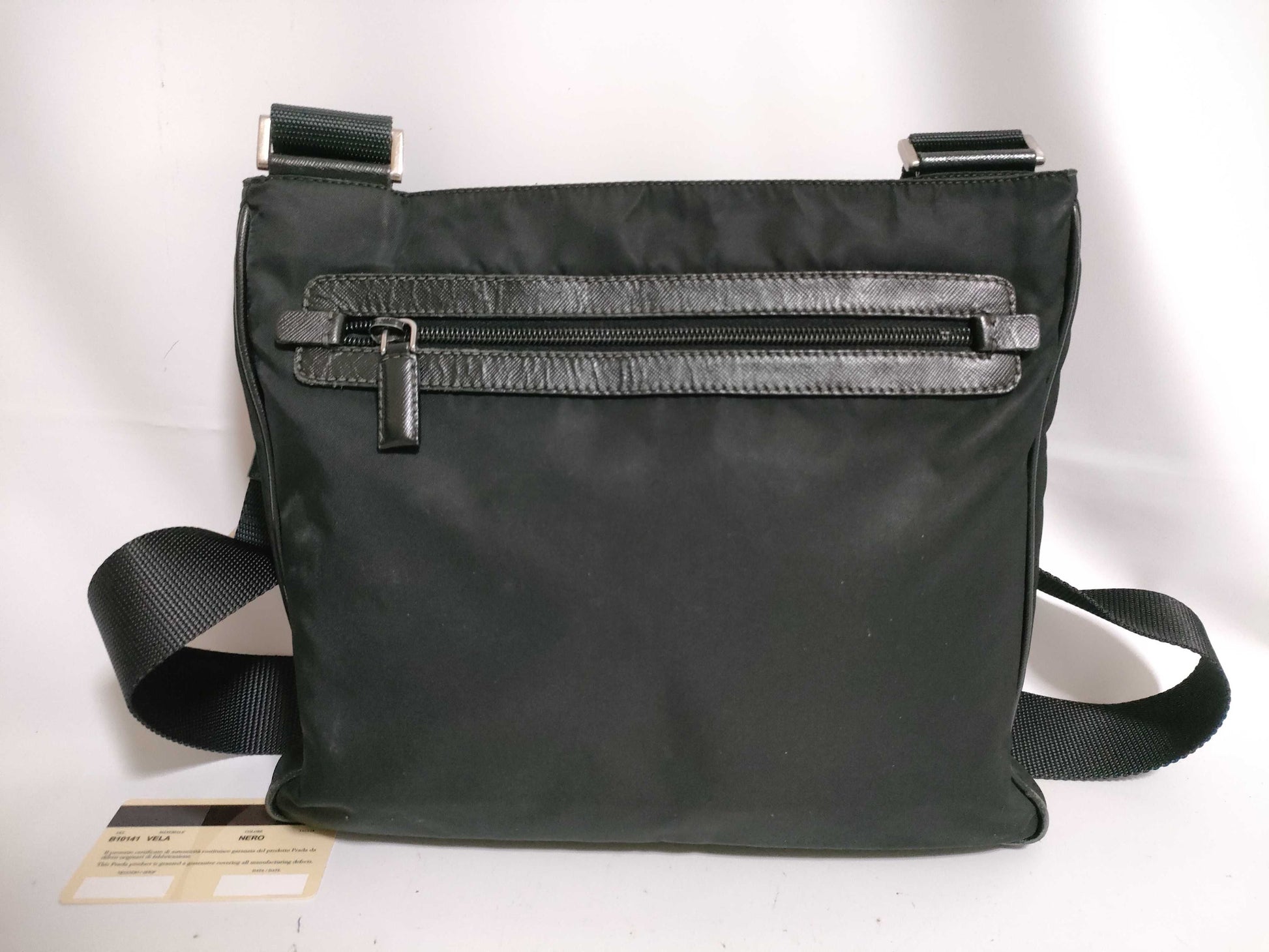 PRADA Nylon Tesuto Triangle Logo Shoulder Bag Shoulder Bag