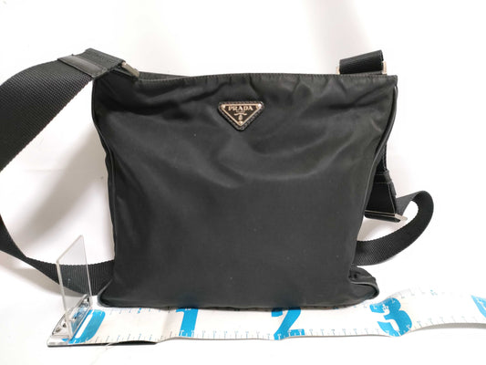 PRADA Nylon Tesuto Triangle Logo Shoulder Bag Shoulder Bag