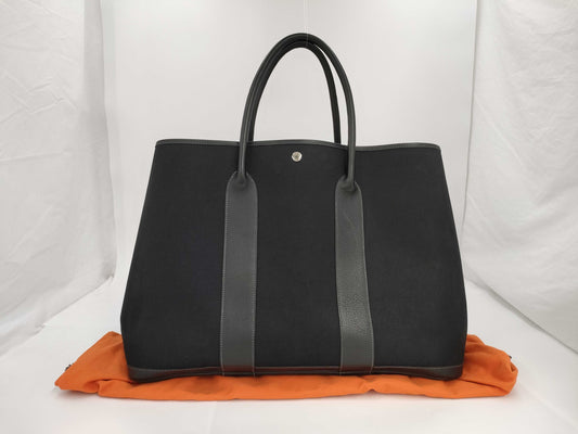 HERMES Garden Party GM □H Handbag