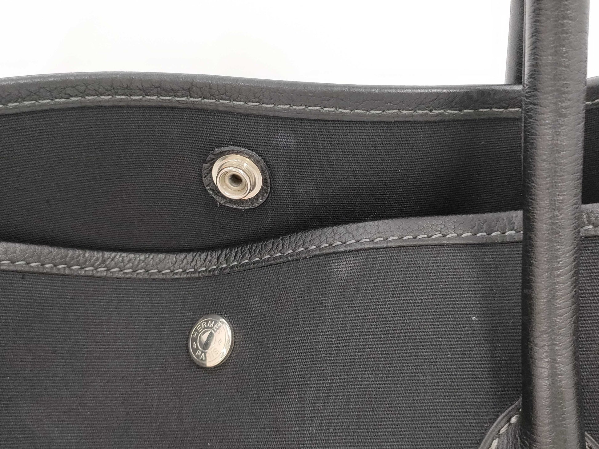 HERMES Garden Party GM □H Handbag