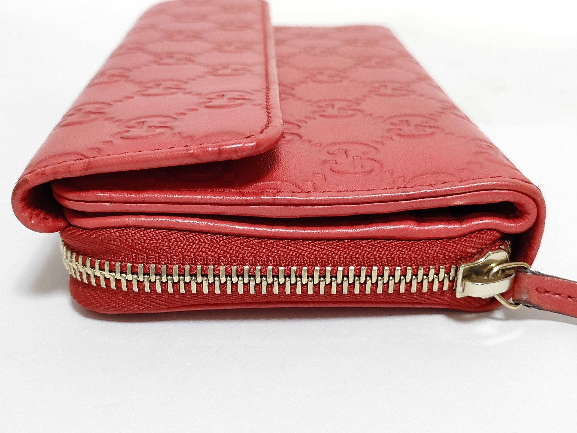 GUCCI Gucci Sima Gucci Sima Round Zip Wallet Box Wallet