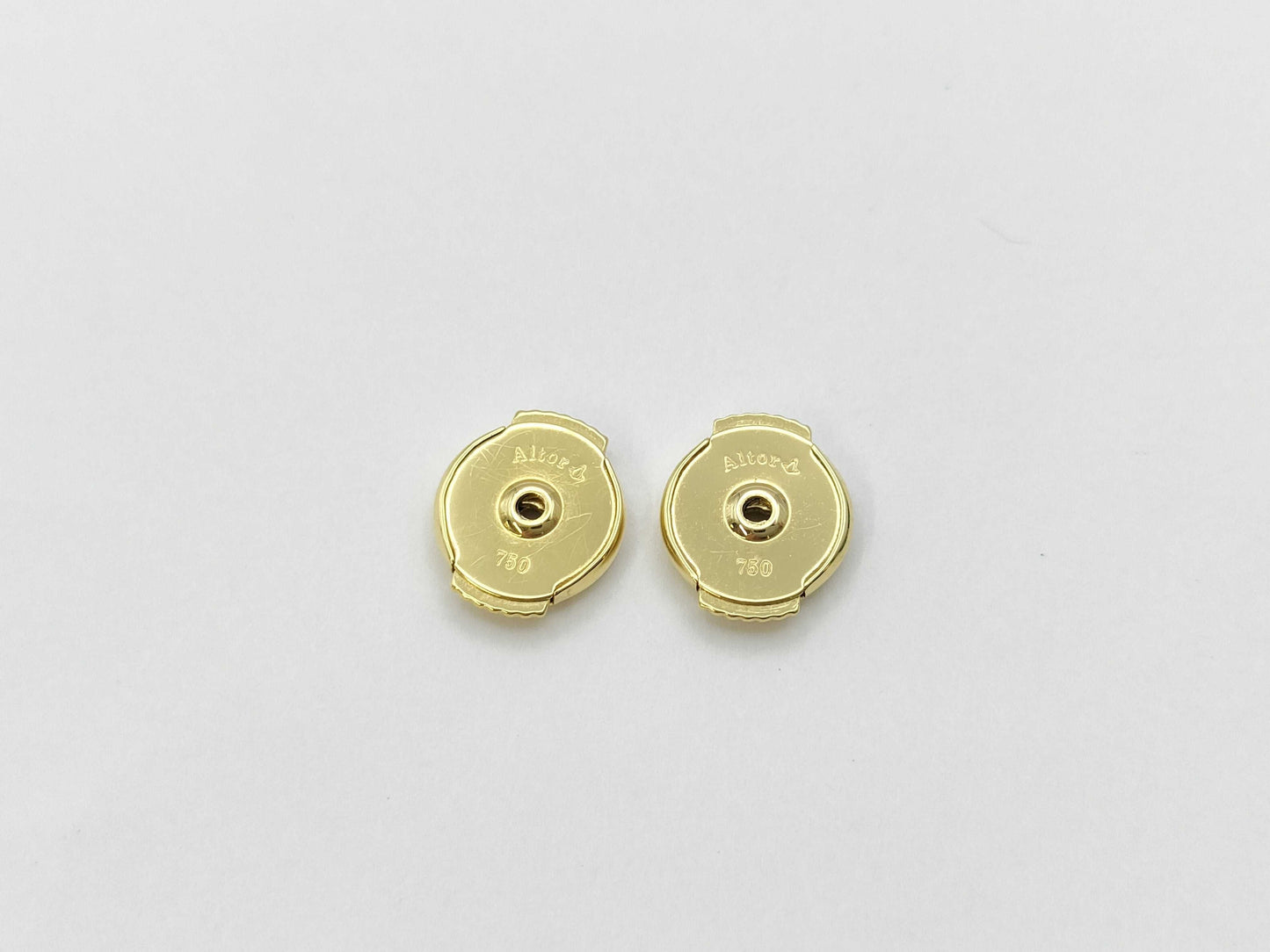 BOUCHERON Serpan Boheme 3 Motif Studded Diamonds YG Au750 5.9g Earrings