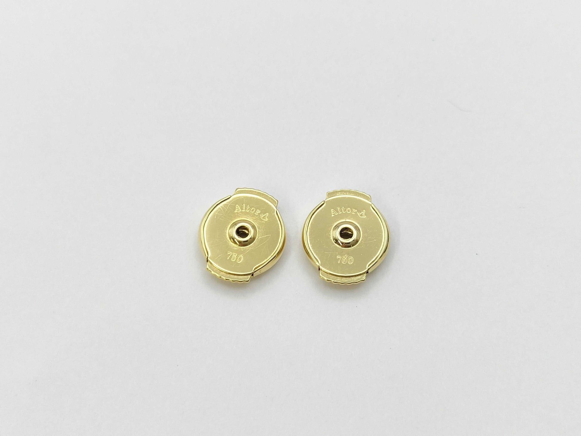 BOUCHERON Serpan Boheme 3 Motif Studded Diamonds YG Au750 5.9g Earrings