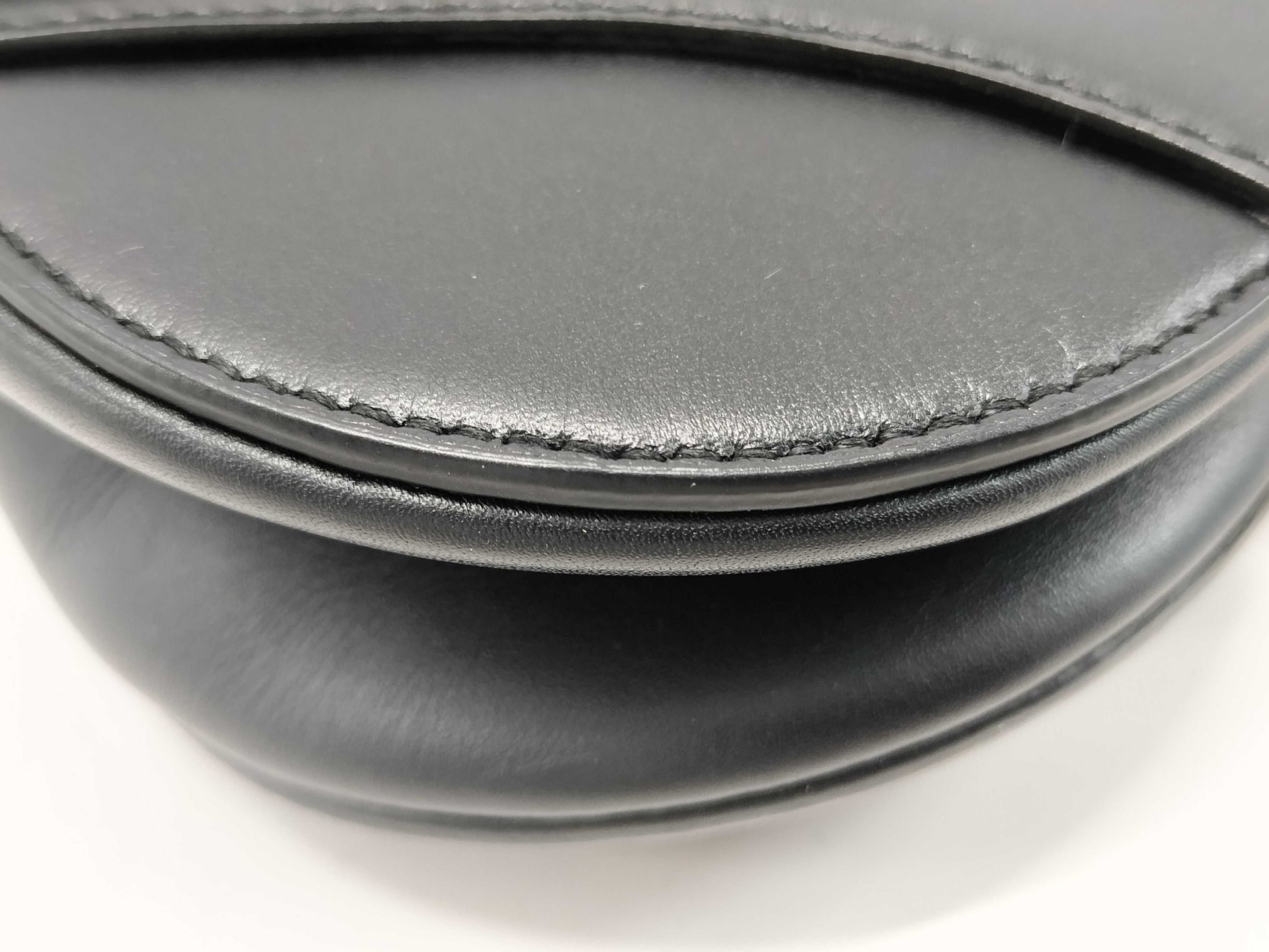 Dior Black Saddle Bag Handbag