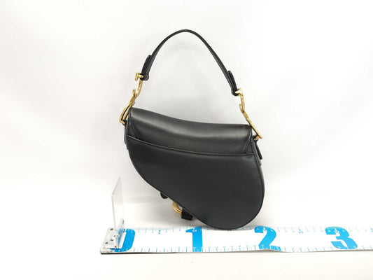 Dior Black Saddle Bag Handbag