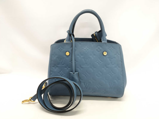 LOUIS VUITTON Monogram Montaigne BB Handbag