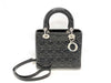 Dior Lady Dior Enamel Handbag