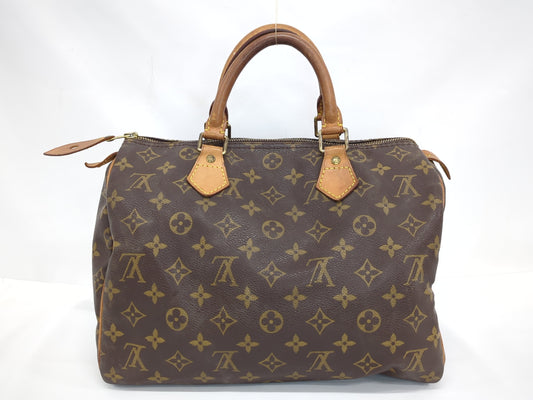 LOUIS VUITTON M41526 Monogram Speedy 30 Boston Bag