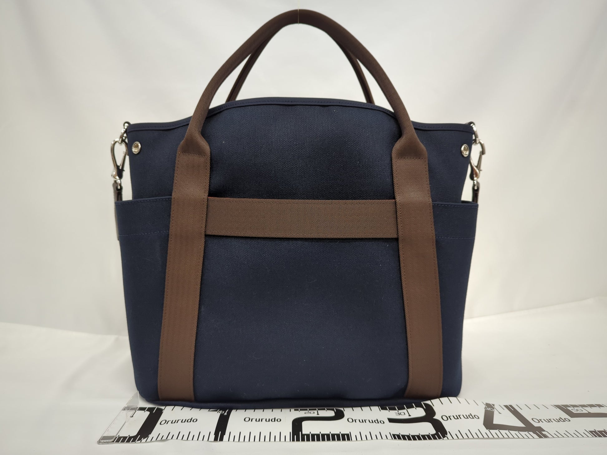 HERMES Sacked Pantasage W Engraved Shoulder Bag
