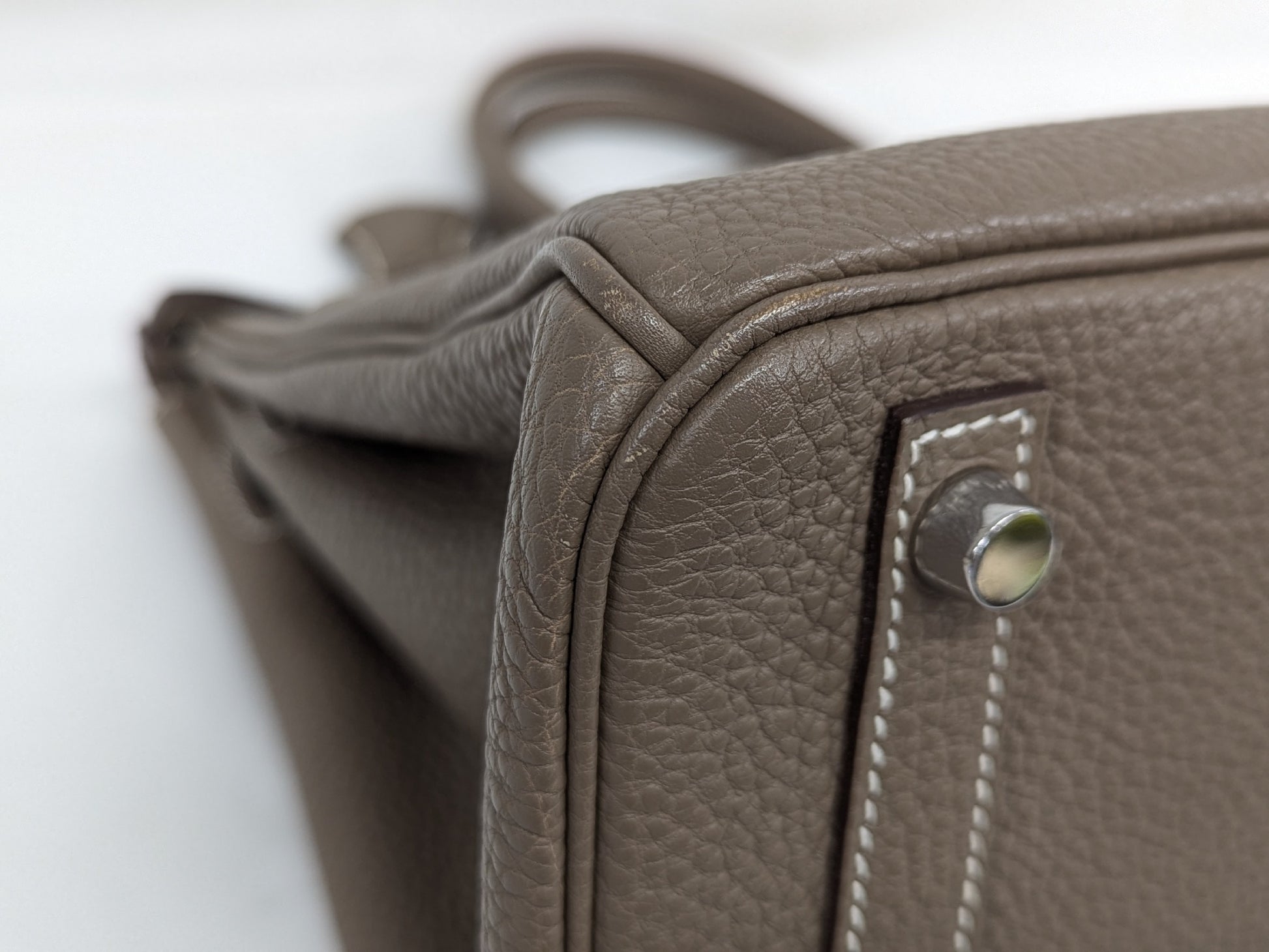 HERMES Birkin 30 Togo Etupe SV Hardware □L Handbag