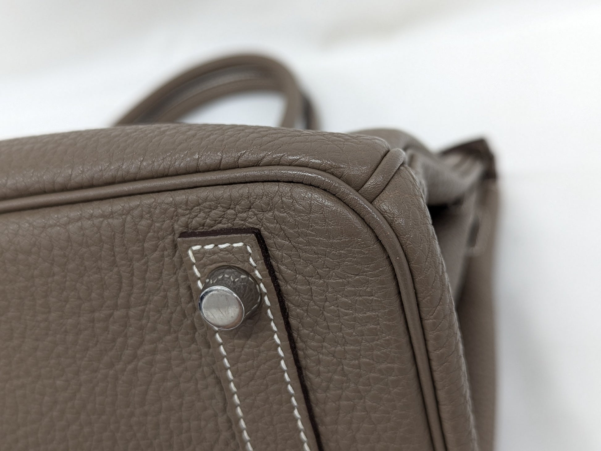 HERMES Birkin 30 Togo Etupe SV Hardware □L Handbag