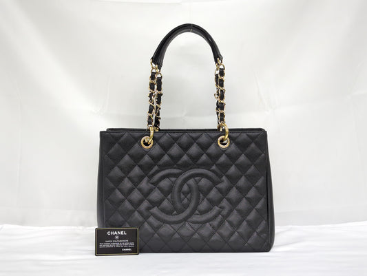 CHANEL Caviar Skin GST Tote Tote Tote Bag
