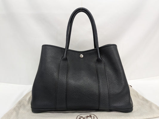 HERMES Garden Party PM Negonda □N Engraved Bag