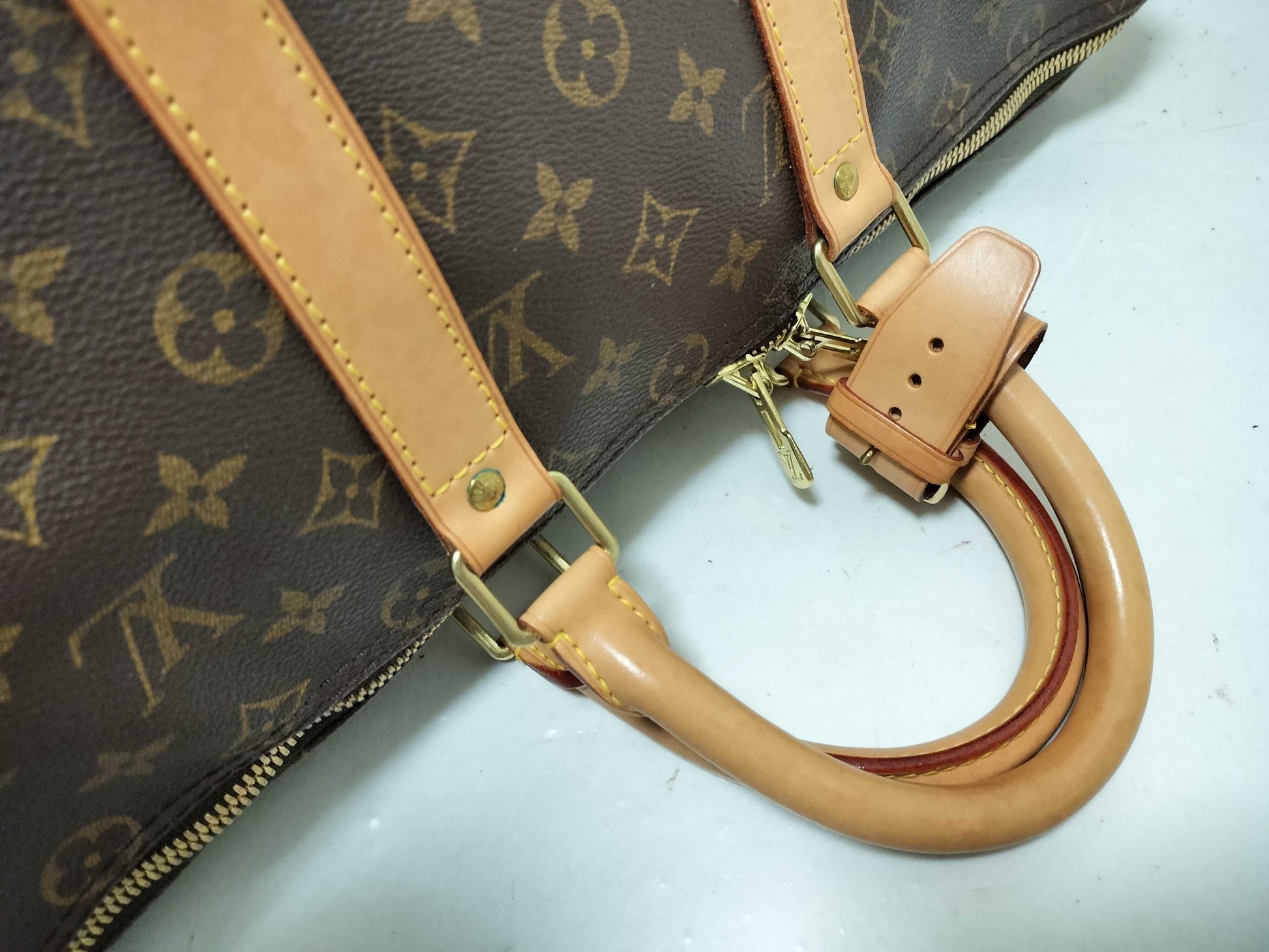 LOUIS VUITTON Monogram LV Boston Boston Bag