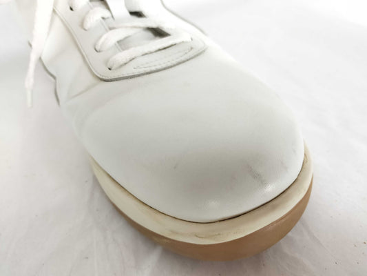 LOUIS VUITTON Leather Logo Sneakers White Size 11 Men's LOUIS VUITTON Sneakers