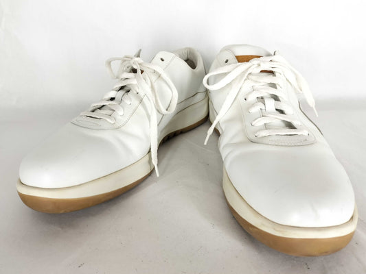 LOUIS VUITTON Louis Vuitton Leather Logo Sneakers White 11 Men's LOUIS VUITTON Sneakers