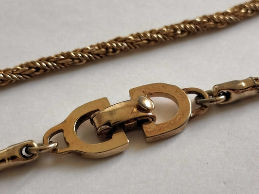 Dior Christian Dior CD Logo Bracelet Gold Christian Dior Bracelets & Bangles