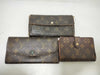 LOUIS VUITTON Monogram Louis Vuitton Serial Number Included Monogram 3-Piece Wallet Set LOUIS VUITTON Wallet
