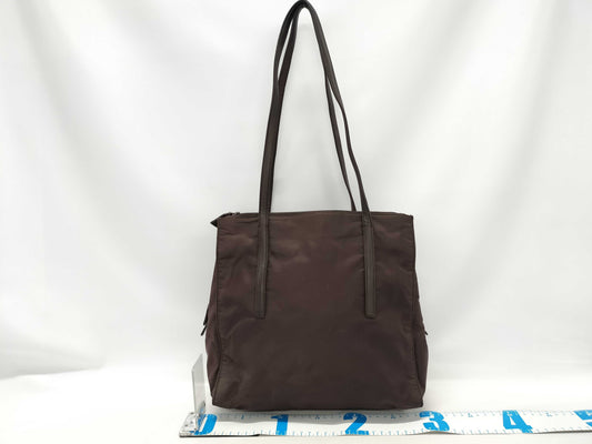 PRADA Prada Nylon x Lambskin Tote Bag Tote Bag