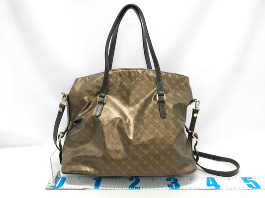 GHERARDINI Nylon 2-way Handbag with ST Tote Bag