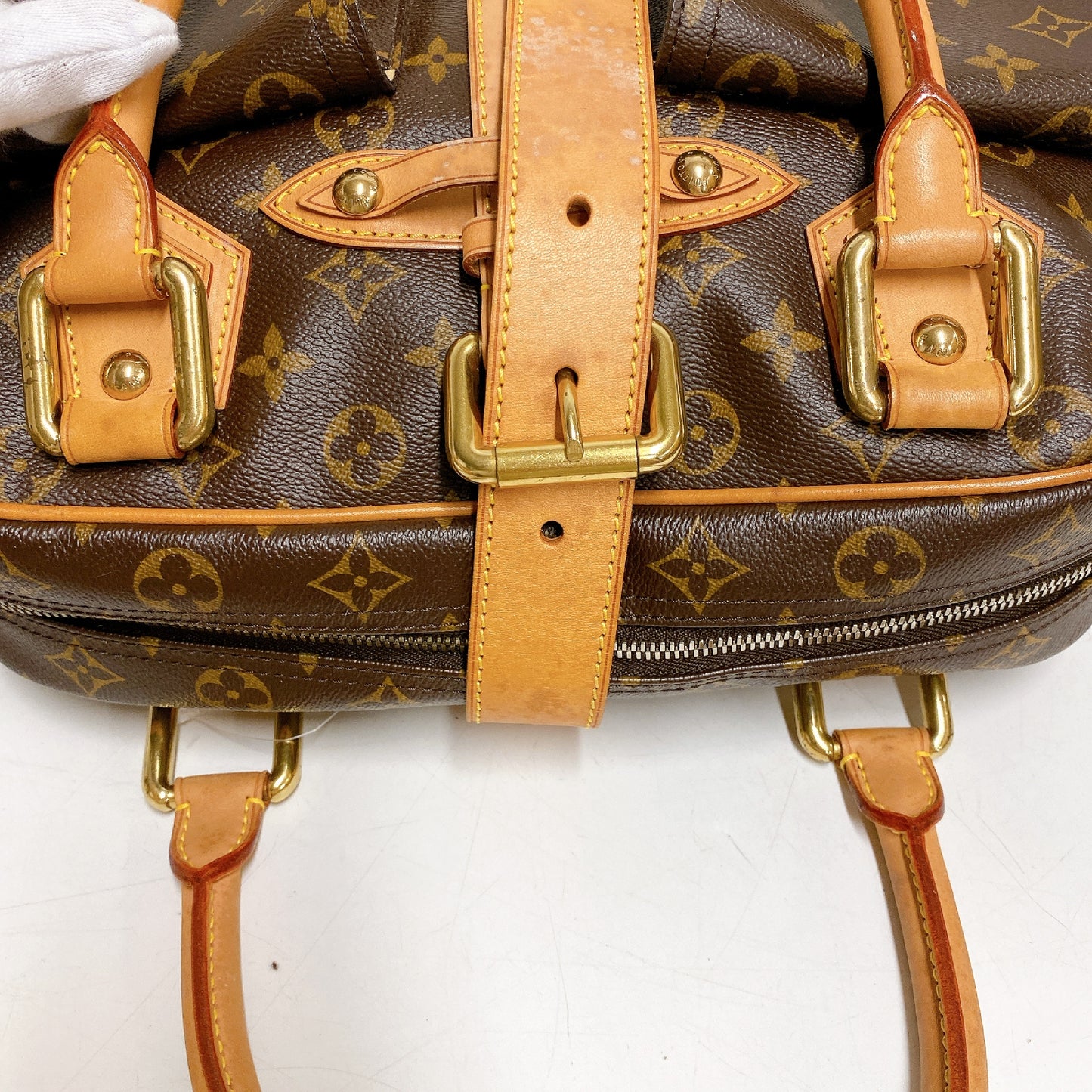 LOUIS VUITTON Monogram Manhattan GM M40025 FL0057 Handbag