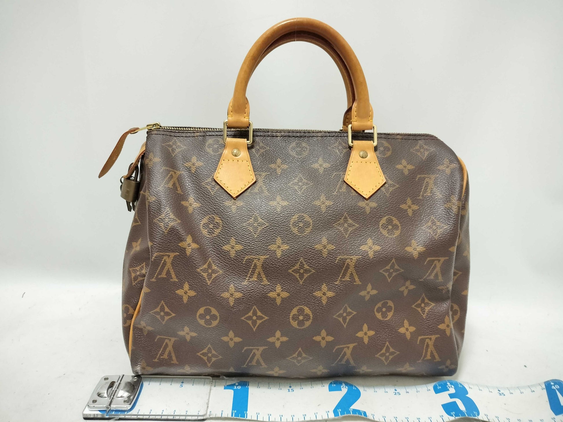 LOUIS VUITTON Monogram Louis Vuitton Speedy 30 Handbag