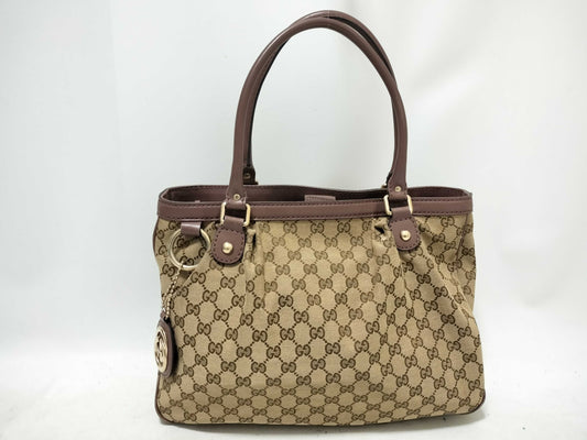 GUCCI GG Canvas Gucci Bag Tote Bag