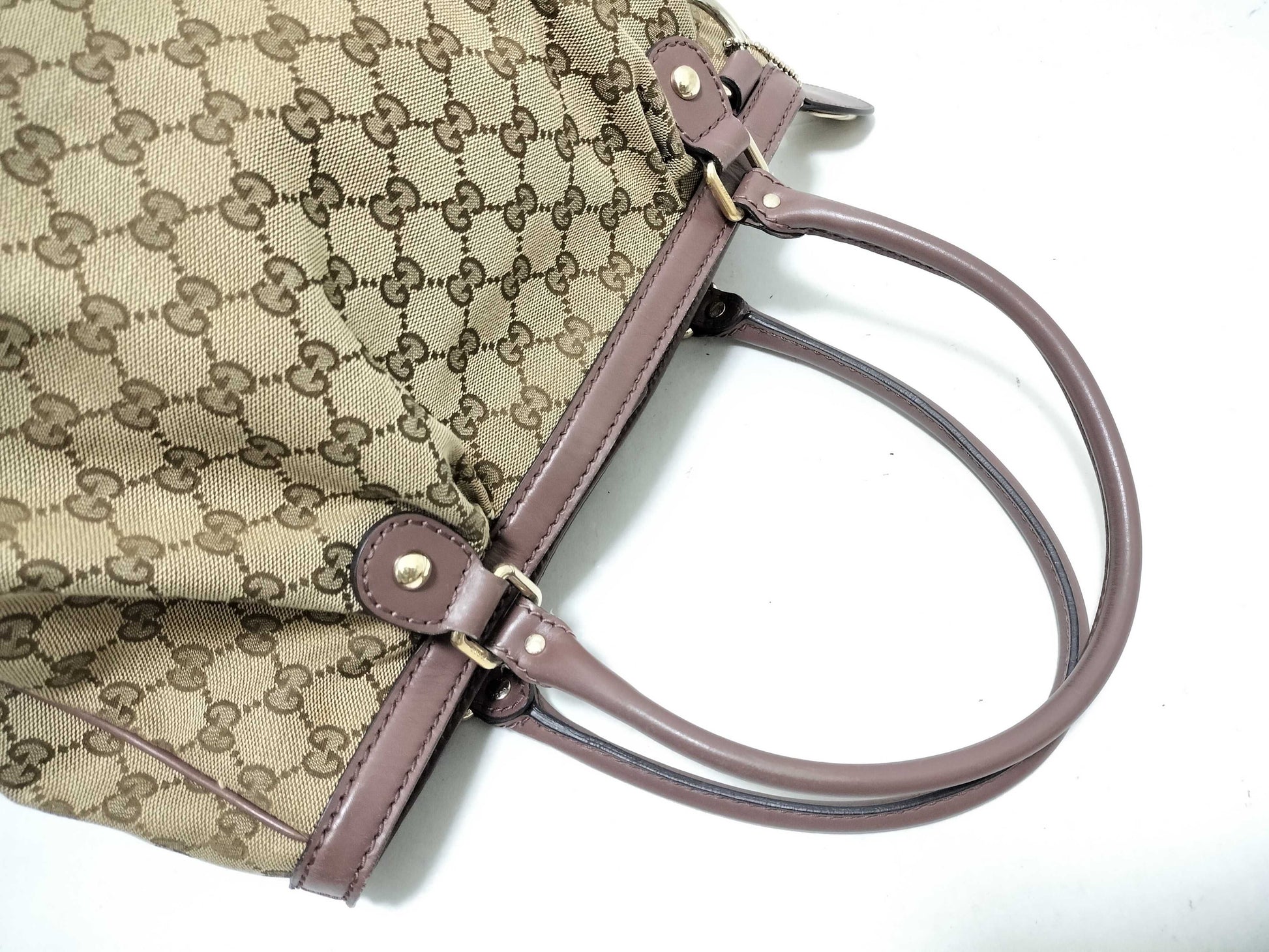 GUCCI GG Canvas Gucci Bag Tote Bag