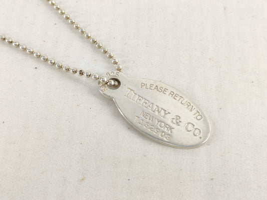 Tiffany&Co. Tiffany Oval Long Necklace Necklace