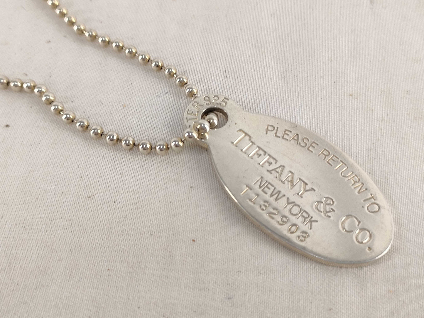 Tiffany&Co. Tiffany Oval Long Necklace Necklace