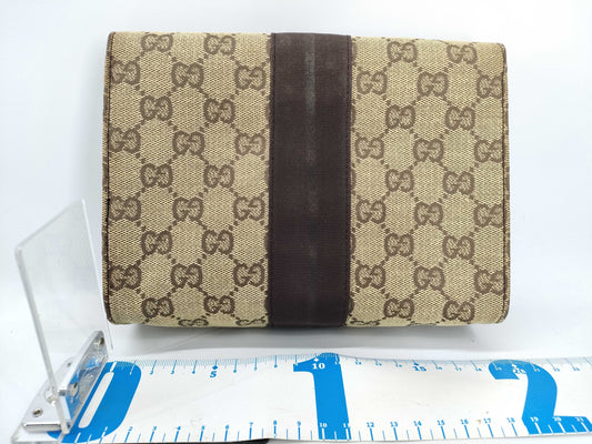 GUCCI GG Canvas Pouch Gucci GG Canvas Pouch