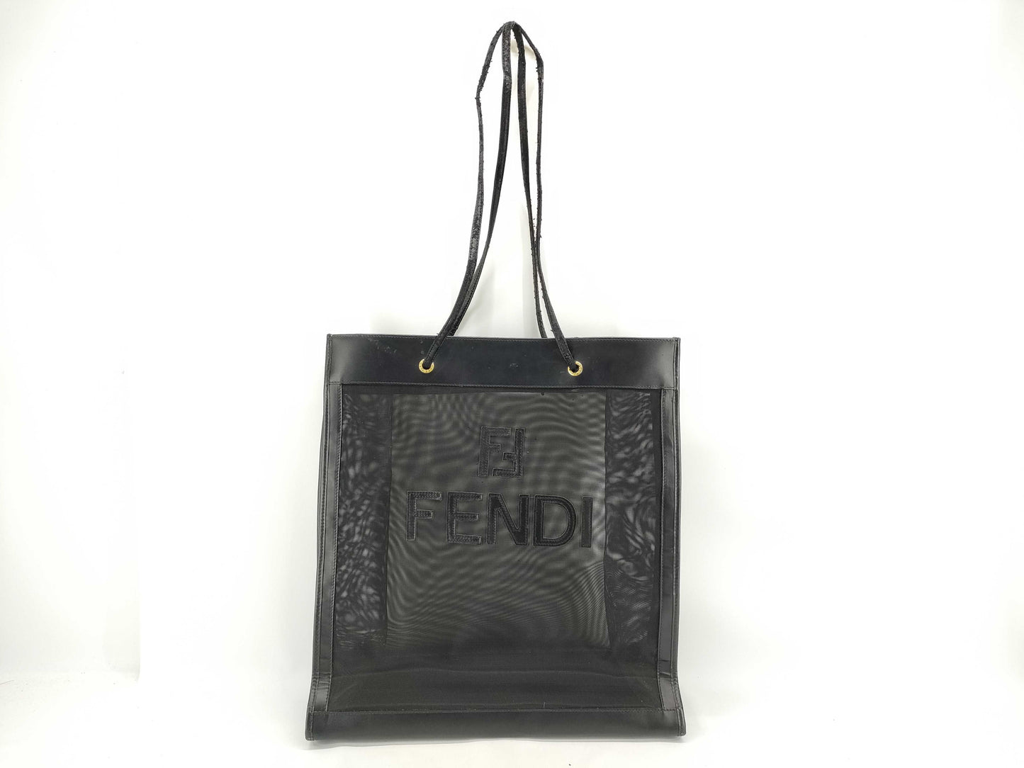 FENDI Zucca Mesh Tote Bag Tote Bag