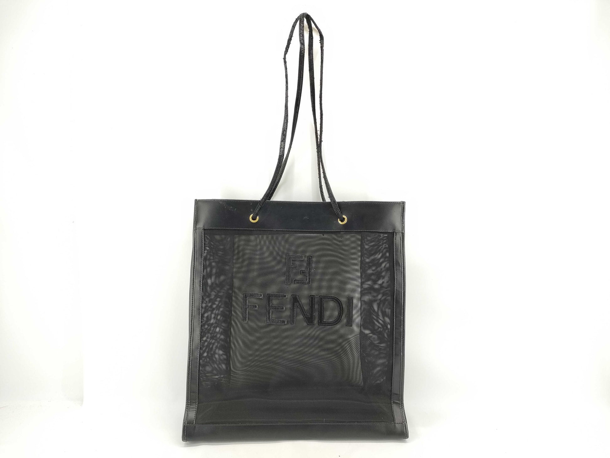 FENDI Zucca Mesh Tote Bag Tote Bag