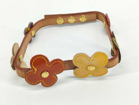 LOUIS VUITTON Verni Vuitton Verni Flower Lexington Choker Necklace