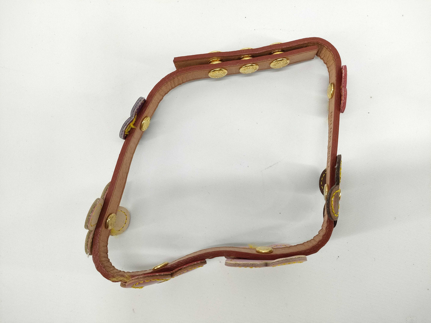 LOUIS VUITTON Verni Vuitton Verni Flower Lexington Choker Necklace