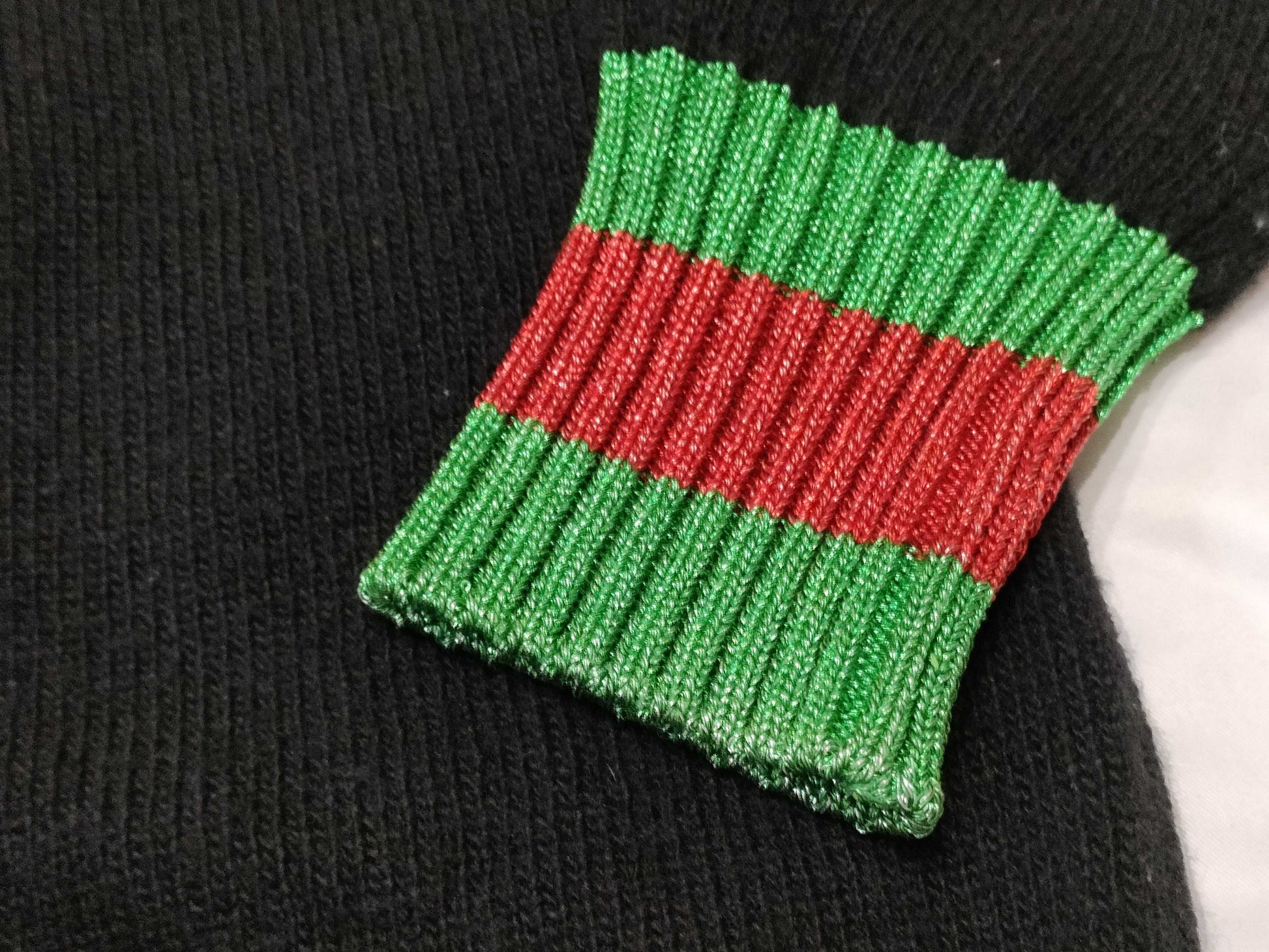 GUCCI Gucci Sherryline Cardigan Black Lame Cardigan