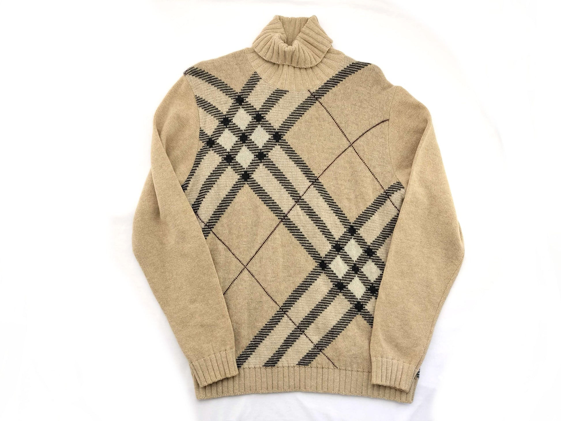 BURBERRY Knit Gigacheck Top